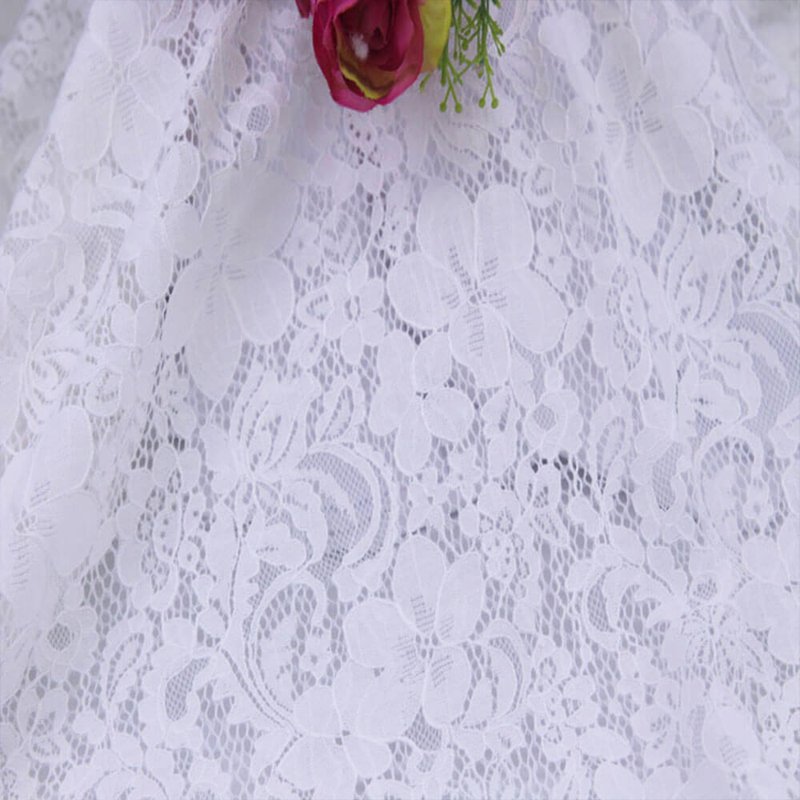 Lace Fabric Dress Eyelash Nylon for Women's Wear Wholesale Supplier 2